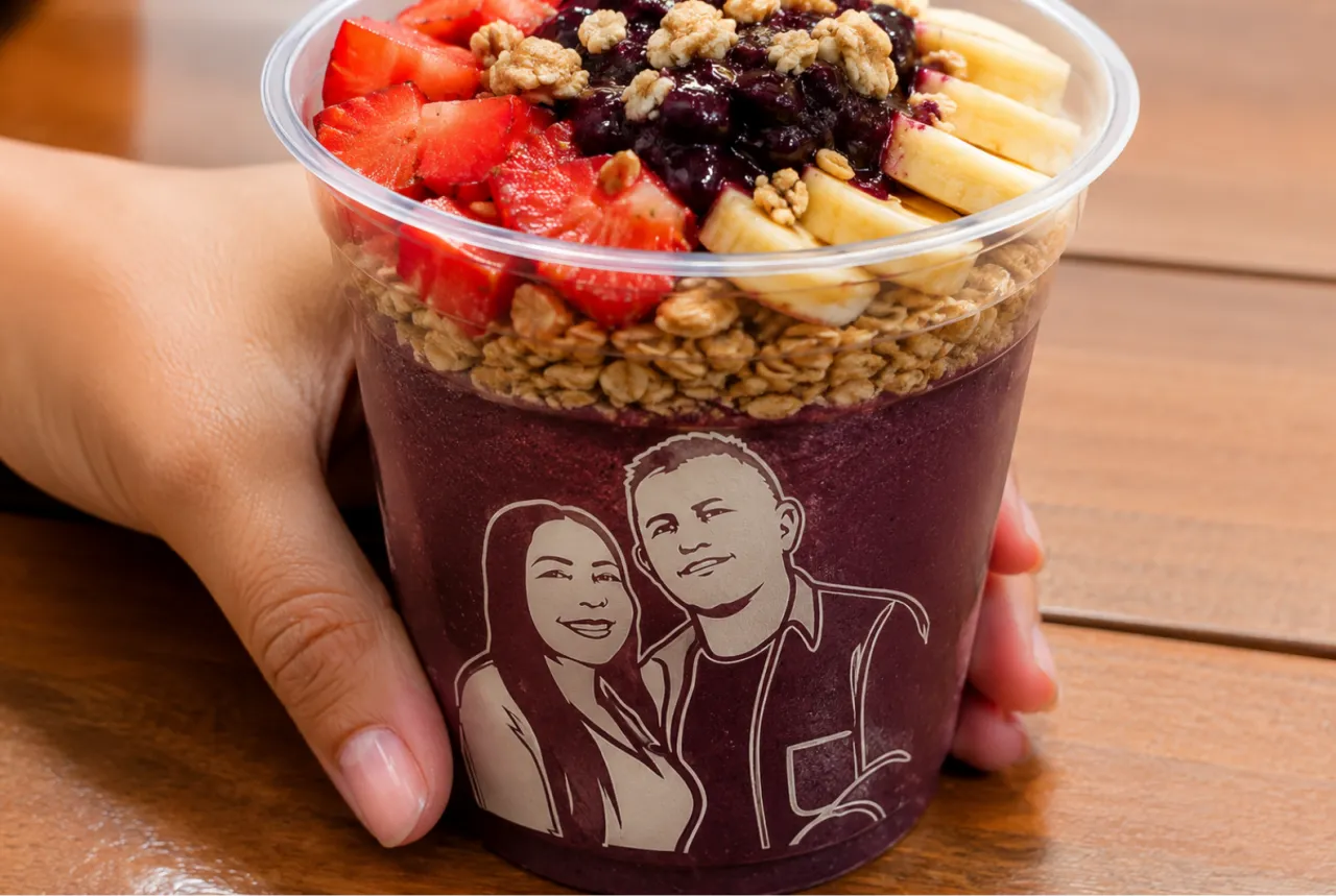 Açaí listo para disfrutar
